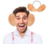 WLLHYF Giant Oversized Jumbo Fake Ears Halloween Cosplay Party Props Pig Ears Headband Costume Accessories for Adults
