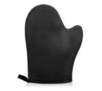 WLLHYF Self Tanning Mitt Applicator, Self Tanner Gloves 3D Design Ultra Soft Selfs Tanner Mitt Applicator Face Tanning Mitts Back Lotion Applicators Glove for Your Back (Black)