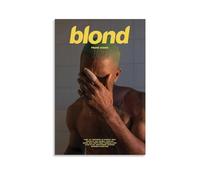 WLLKIY Frank Poster Ocean Blond Music Album Cover Poster Decorative Painting Canvas Wall Posters And Art Picture Print Modern Family Bedroom Decor Posters 12x18inch(30x45cm)