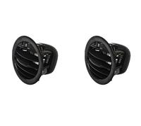 WLLLLa Car Air Conditioning Outlet Grille For Vauxhall Opel ADAM/CORSA D MK3 13417363 13180868,Interior Air Conditioning Grille AC Vent Panel Trim Accessories,F/2PCS Black.