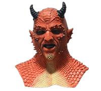 WLLLTY Halloween mask Belial The Demon Mask Devil Latex Cosplay Costume Props Masks Gloves Halloween