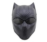 WLLLTY Halloween mask Black Panther Mask Airsoft Paintball Tactical Full Face Mask Cs Game Hunting Cosplay Costume Halloween Party Mask