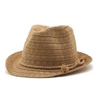 WLLLTY sunhat Summer Ladies Cutout Sun Hat Sweet Fringe Straw Hat Girls Beach Tweed Sun Hat