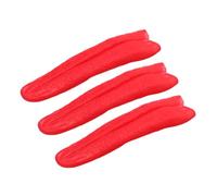 WLLXTK 3pcs Stretchable Fake Tongue Props Realistic Red Long Halloween Prank for Cosplay Horror Party Stage Decoration with Authentic Texture