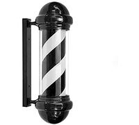 WLLXTK Barber Pole Light LED Barber Shop Pole Barber Pole Light Barber Shop LED Barbers Pole 73cm Hair Salon Waterproof Rotating Light Salon Shop Sign Outdoor