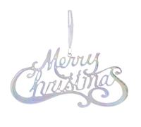 WLLXTK Christmas Ornaments Christmas Hanging Decorations Acrylic Pendant Drop Hanging Bauble for Hotel Wreath Garland Festival Malls