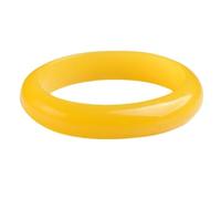 WLLXTK Natural Jade Bangle Bracelet For Women Genuine Yellow Bracelet With Jewelry Box,made By Masters, National Inspection And Certification