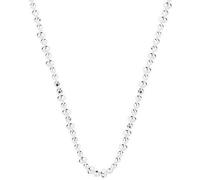 WLLXTK Necklace Super Flash Car Flower round Bead Female Summer Full of Stars Beaded Plain Chain Cold Wind Minimalist