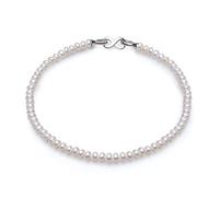 WLLXTK Pearl Pendant Necklace Women Lady Gift Classic And Noble Natural Bread Round Accessories