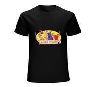 WLMDZYH Horrible Histories T-Shirt Black Unisex Mens Tees