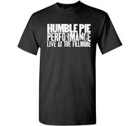 WLMDZYH Humble Pie-Live at The Fillmore T-Shirt Black