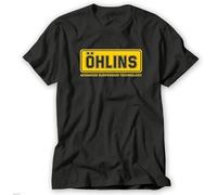 WLMDZYH Ohlins Vintage T Shirt Tee Shock Suspension T Shirt Black