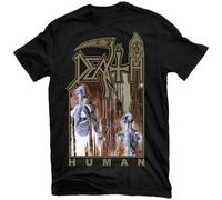 WLMDZYH OKJH Death Human T-Shirt New! Relapse Records Black