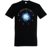 WLMDZYH Stargate Portal T-Shirt - Movie SG-1 Atlantis TV Series Infinity Stargate T-Shirt Sizes XS - 4XL Black