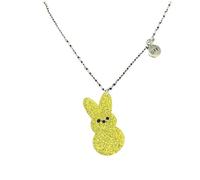 WLNEXT Lovely Easter Rabbits Pendant Necklace Fun Accessory Symbolizing Friendship Clavicle Chain Accessories Symbolic Friendship Gift