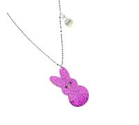 WLNEXT Lovely Easter Rabbits Pendant Necklace Fun Accessory Symbolizing Friendship Clavicle Chain Accessories Symbolic Friendship Gift