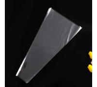 WLngtv 100 Pcs Clear Plastic Flower Bouquet Sleeve Bags, Sleeve Transparent Cellophane Bags Rose Packaging Bags Gift Wrap Cellophane Bags for Valentine's Day, Gift Wrap Cellophane Bags