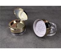 WLngtv 8g Empty Makeup Container With Tassel, Mini Compact Plastic Loose Powder Case, Refillable Jar For Cosmetics, Makeup Accessories.