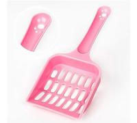 WLngtv Brown Cat Litter Scoop,Tray with Handle Compact Solid Color Cat Litter Sifter Coffee One Size