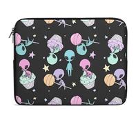 Wlntrophic 12inch Laptop Case, Alien Laptop Sleeve