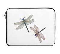 Wlntrophic 13inch Laptop Case, Colorful Dragonfly Laptop Sleeve