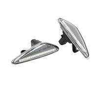 WLNWERDPKK Blinker For Lafesta For Highway Star For Fiat 124 For Spider 2011-2020 2pcs LED Car Dynamic Side Marker Blinker Light Signal Lamp Mirror Indicator Light(Dynamic Crystal)