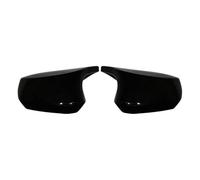 WLNWERDPKK Weather Resistant Mirror Shell Car Rearview Side Mirror Cover Wing Cap Sticker Exterior Case Trim ABS For Chevry For Corvette For C8 2020 2021 2022 2023 2024(Gloss Black)