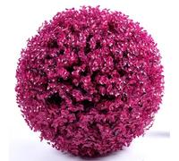 WlP Artificial Grass Dome Ball Plants Grass Artificial Plant Topiary Ball Faux Boxwood Decorative Balls Round Simulated Plastic Grass Ball For Backyard Balcony,Garden Wedding And Home (Size : 25cm)