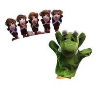 WLPTION Finger Hand Puppet Five Little Monkeys Swing in a Tree Finger Puppets Set