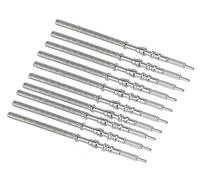 WLSuDHoncc 5Pcs Silver Movement Watch Steel Stem Crown Kit Watch of Parts NH35 NH36 NH38 NH39 Movement Stem Spare Parts Accessories