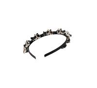 WLSuDHoncc Black Fashion Butterfly Hairband with Clips Braided Headband Double Bangs Weave Twist Plait Hairstyle Hairpin Hair Accessories for Women Girls Hair Accessories