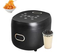WLSYX Automatic Pearl Pot, Commercial Pearl Tapioca Cooker with Non-stick Aluminium Alloy Liner, 5L Volume and 900W Power, Intelligent Temperature Control, for Cooking Pearls, Tapioca, Taro Balls
