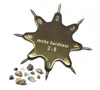 WLSYX Mohs Hardness Test Kit, 2-9 Scratch Tester, Mohs Hardness Tester, Star-shaped Design, Repeated Use & Sturdy Tips, Quick Testing for Gem Jade Jewelry Rock and Mineral Testing