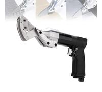 WLSYX Pneumatic Metal Cutter, Industrial Pneumatic Scissors With 60HRC Vanadium Steel Blade, Intake Size 1/4”, Speed 2600RPM and Air Pressure 6-8kg, for Cutting Carpets, Iron Mesh, Plastic Mesh