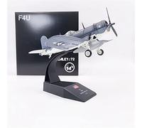 wltk 1/72 Scale Diecast Metal F4U Corsair Airplane Model, Authentic Military Markings, Rotating Propeller, Adults, Hobbyists, Collectors, Unisex