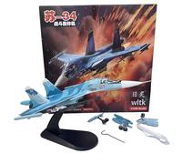 wltk Sukhoi Su-34 1/100 Diecast Aircraft Model