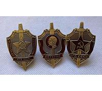 WLTY 3 PCS SET OF KGB Soviet union RUSSIAN MEDAL ORDER USSR MOSCOW CIA FBI GRU