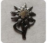 WLTY WW2 German Army ELITE Edelweiss Mountain Troops HAT BADGE