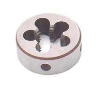 WLUAYITC 1 Set Right Hand Trapezoidal Tap And Die Set, TR 8 10 12 14 16 X1.5 X2 X3 X4 Thread Screw T R Taps, Round Dies(Tr14X2)