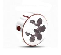 WLUAYITC Metric Thread, Right Left Round Die, M24 M25 M26, Screw Threading Dies(M26X2)