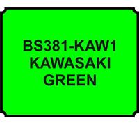 wlw KAWASAKI GREEN PAINT - HEAT RESISTANT - 400ML AEROSOL SPRAY PAINT CAN GLOSS