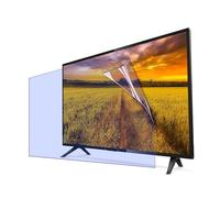 WLWLEO 32 Inch Anti Blue Light TV Screen Protector, Frosted Matte Anti Glare Outdoor/Indoor Protector Film Blue Light Blocking Screen Filter Compatible with 32" TV Display,32" W704×H395mm