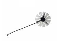 WLWOZMD GAA8S2U FD10015H12S DC12V 0.55AMP Graphics card fan for Palit for RTX 2060 2070 2080 for Super for JetStream for Cooling(Black connector)
