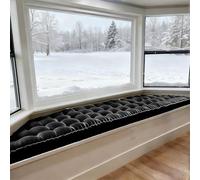 WLXFF Bay Window Seat Cushion, 4 Inch Thickness Bench Cushions for Indoor Furniture, Mudroom Bench Pad Decorative Cushion for Outdoor/Indoor Patio Garden Sofa Furniture,NO9,190x40cm