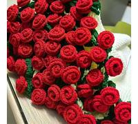 WLXFF Crochet Flower Rose Bouquet Blanket Kit, Handmade Lightweight Romantic Foldable Crochet Kit, Blanket That Rolls Into A Flower Bouquet, Gift For Mother'S Day, Birthday, Home Decor,NO8,180X180CM