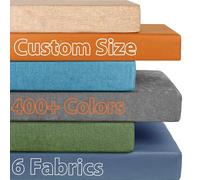 WLXFF Custom Bench Cushion, Non-Slip Bottom 50d High-Resilience Garden Bench Cushion, Non-Slip Washable Bench Seat Cushion For Bay Window Sofa Swing Chair,20CM