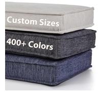 WLXFF Custom Bench Cushion, Non-Slip Washable Garden Patio Cushions For Outdoor Furniture, 50d High Resilience Foam Bench Seat Pad For Corner Bench/Sofa/Patio/Garden,12CM