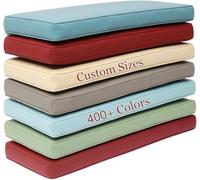 WLXFF Custom Bench Cushion, Waterproof Window Seat Cushions for Indoor, Garden Patio Bench Cushions, Non-Slip Cushion for Garden Patio Window,6CM