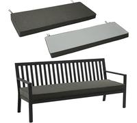 WLXFF Linen Bench Seat Cushion, Non Slip 5cm Thick Seat Pad with Zipper Cover for Dining Bench, Entryway Bench, Bay Window Seat, Indoor Use