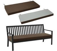 WLXFF Linen Bench Seat Cushion, Non Slip 5cm Thick Seat Pad with Zipper Cover for Dining Bench, Entryway Bench, Bay Window Seat, Indoor Use